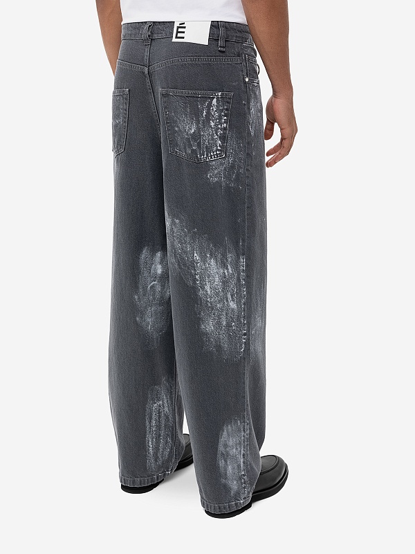 Джинсы муж Etudes Studio DISTRICT PAINT Grey - 4