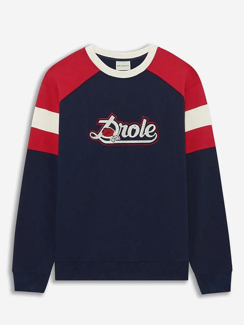 Толстовка муж Drôle de Monsieur I-SW179-CO127-NY NAVY - 0