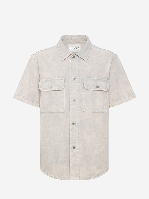 Рубашка муж Closed C84445-11R-05 234 CLOUD GREY - 0