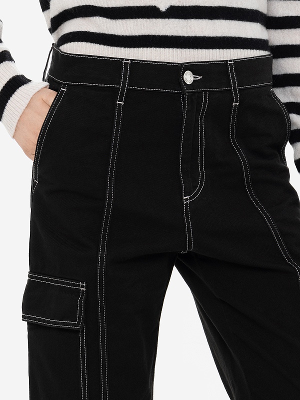 Брюки жен Philosophy Di Lorenzo Serafini 0317 5732 A0555 Black - 5