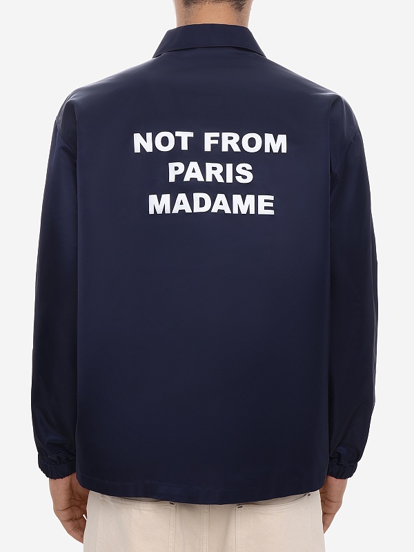 Куртка муж Drôle de Monsieur PERM-JT183-PA014-NY NAVY - 5