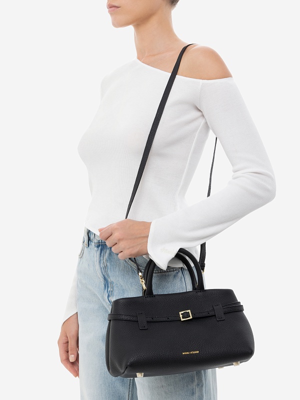 Сумка жен Manu Atelier 2024375 BLACK - 6