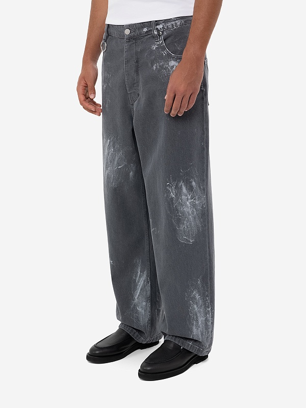 Джинсы муж Etudes Studio DISTRICT PAINT Grey - 3