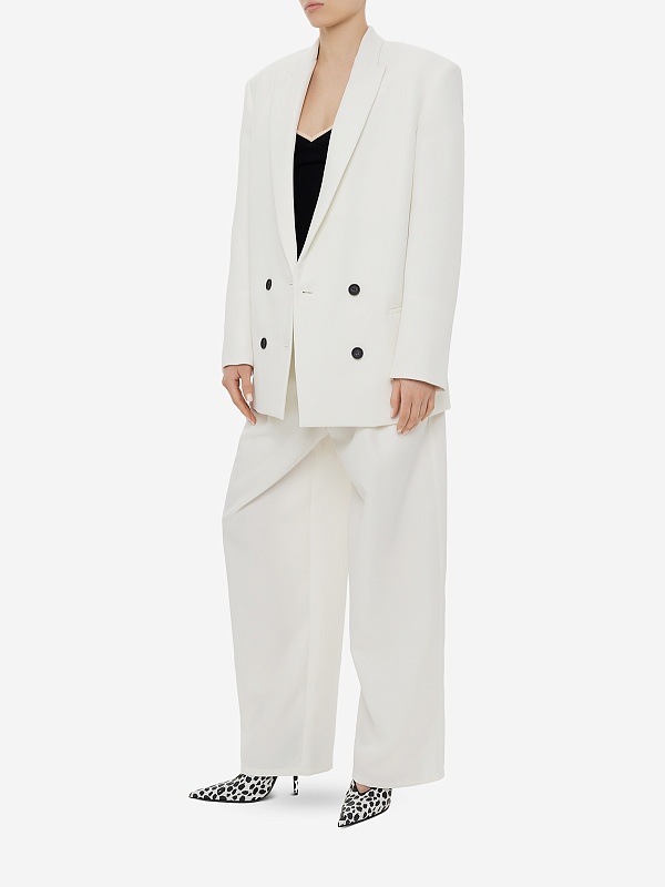 Брюки жен Philosophy Di Lorenzo Serafini 0310 5727 A0002 White - 2