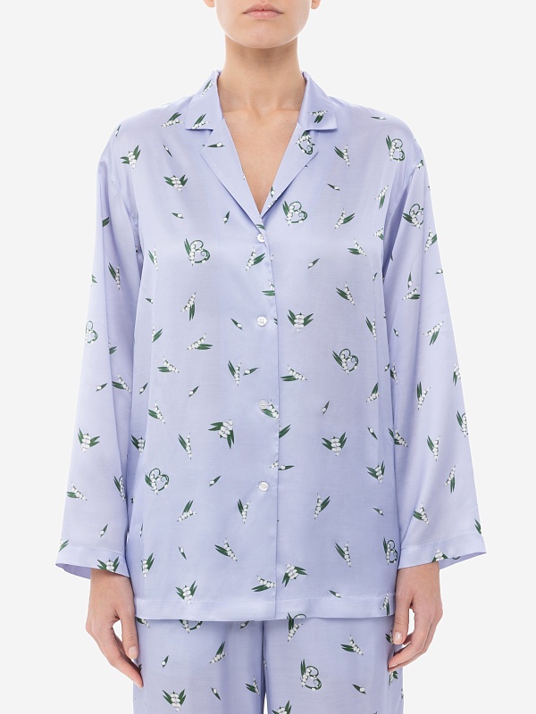 Блуза жен Burka t25-bl001 Голубой - 2