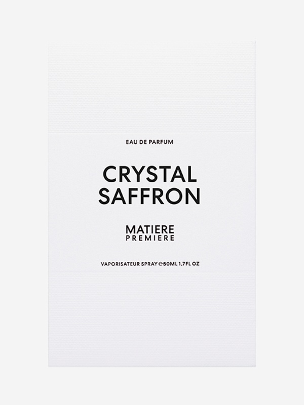 Парфюмерная вода унисекс MATIERE PREMIERE 3760372460099 CRYSTAL SAFFRON 50мл - 1