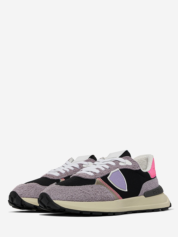 Кроссовки жен Philippe Model ATLD WN11 MONDIAL NEON_LILAC NOIR - 3