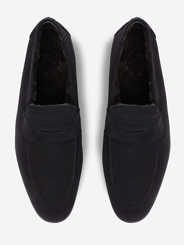 Лоферы муж Bougeotte MLFS-SUCSVK/SHEAINP-METGR Meteorite Grey/089 - 2