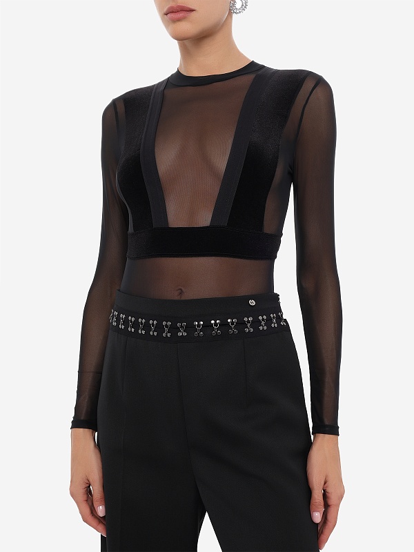 Боди жен Undress Code It Suits You Bodysuit Classic Black - 3
