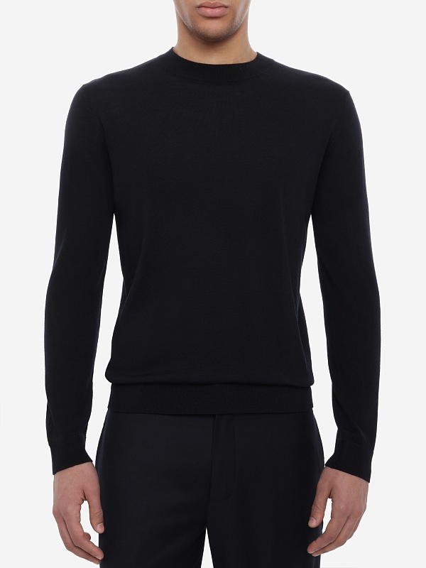 Свитер муж Emporio Armani EM001957 AF14114 UB118 ICONICO 0920 BLU NAVY - 3