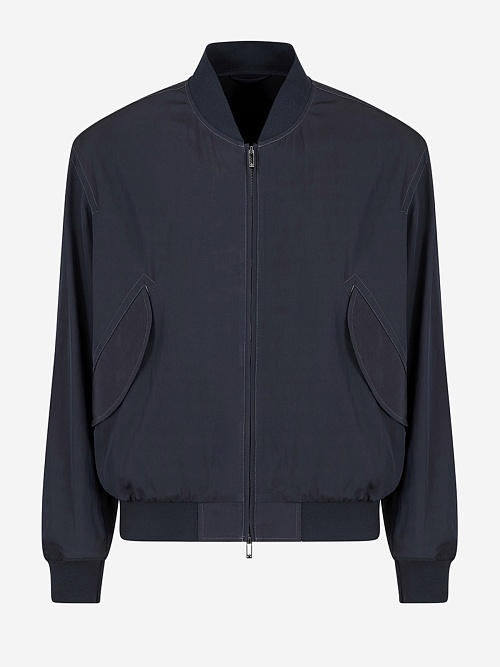 Бомбер муж Emporio Armani EM001043 AF13710 UB118 ICONICO 0920 BLU NAVY EA - 0