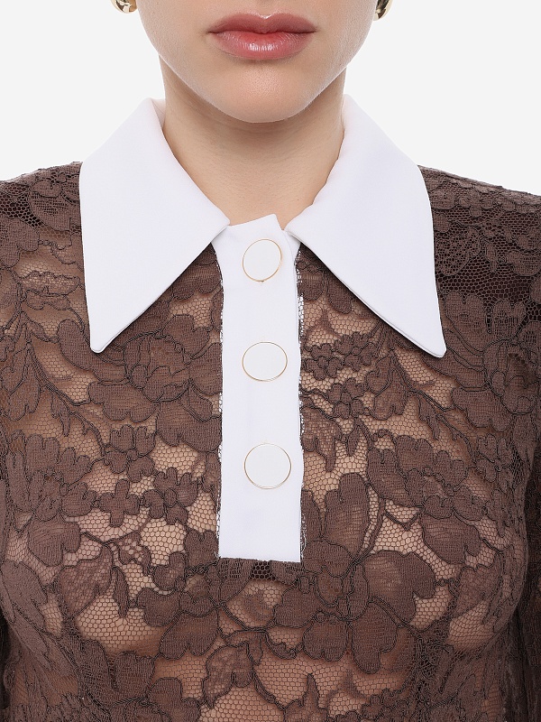 Боди жен Rowen Rose TOP_RR460 Brown - 4