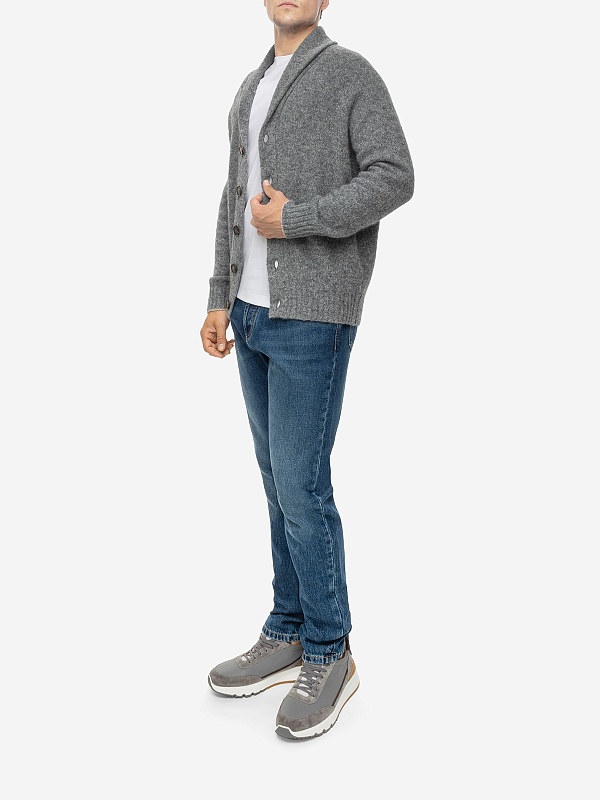 Кардиган муж Brunello Cucinelli MLP504006 CCI32 - 1