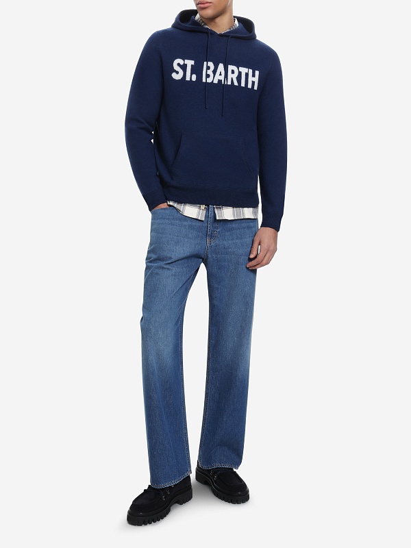 Свитер муж MC2 Saint Barth JAK0002 02734I SB 61 BLUE NAVY - 1