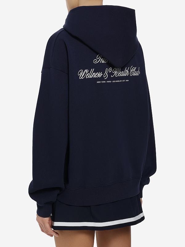 Толстовка на молнии жен Sporty & Rich ST08865264BL106 Dark Navy - 4