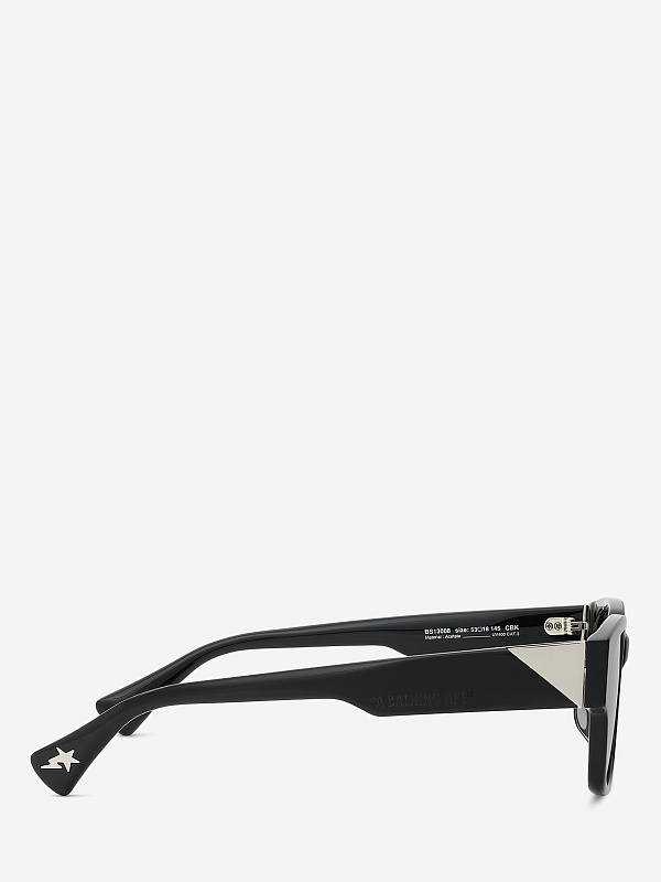 Солнцезащитные очки A BATHING APE BS13008 CBK 53 18 145 - 2