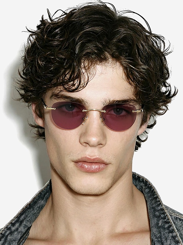 Солнцезащитные очки Montblanc MB0412S 002 48 20 150 - 1