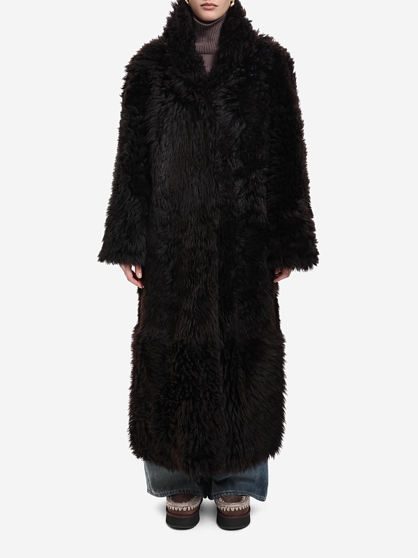 Дубленка жен Burka TG-1413F/125BU Темно-коричневый - 6