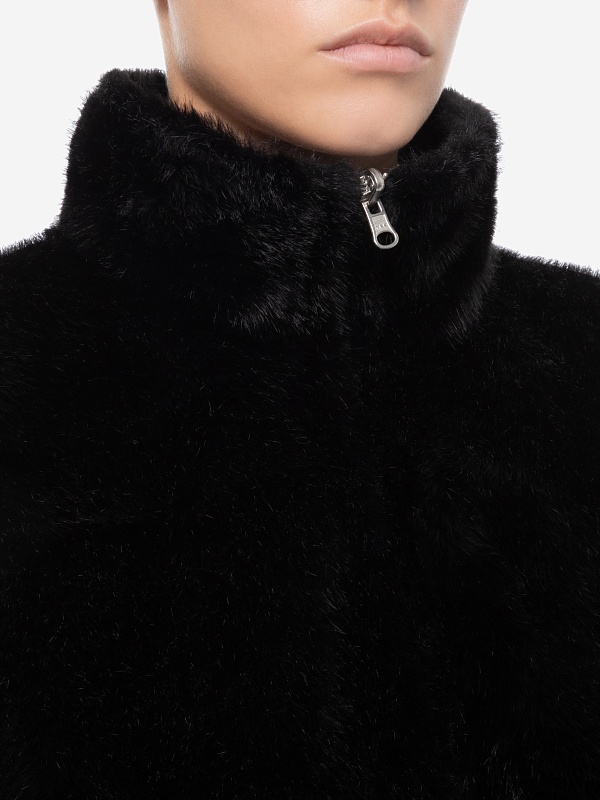 Шуба жен LVIR 154503 BLACK - 4