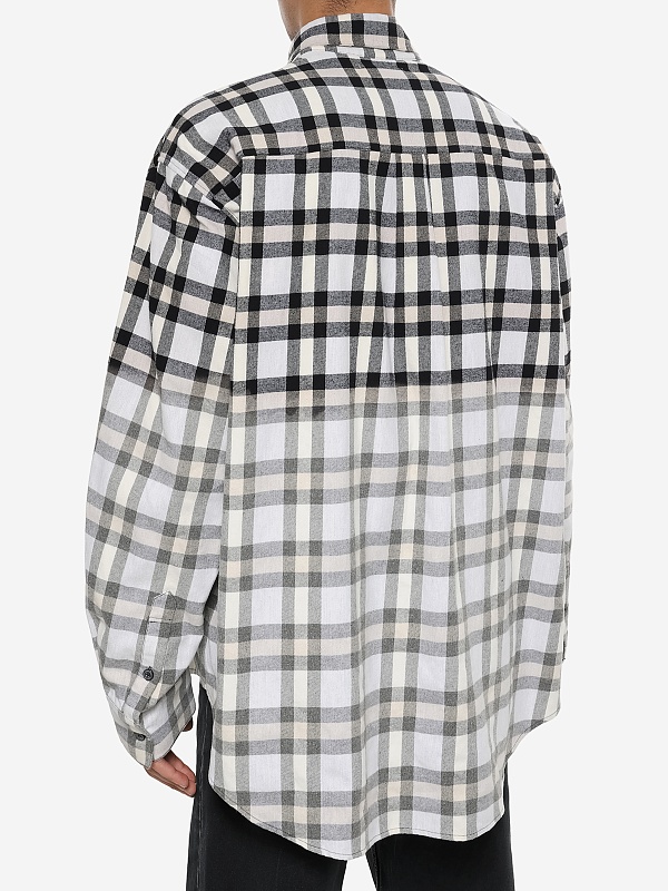 Рубашка муж IH NOM UH NIT NUW25219 520_BLACK+WHITE - 5