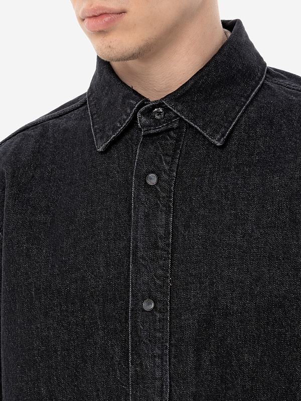 Рубашка муж 7 For All Mankind JSMLU890MJ BLACK - 5