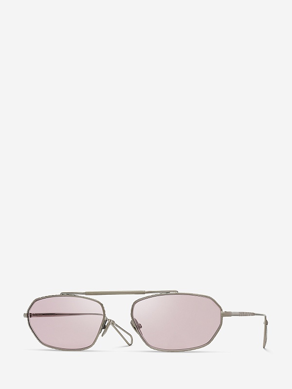 Солнцезащитные очки AHLEM Anjou Rose Ruthenium Brushed/Lilac - Hammered 53 18 150 - 0