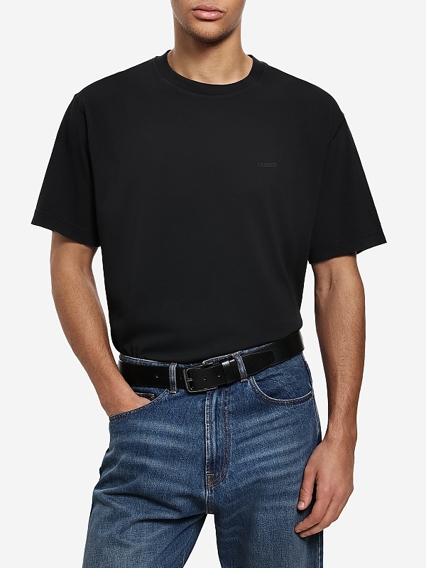 Футболка муж Closed C85452-44H-AM 100 BLACK - 1