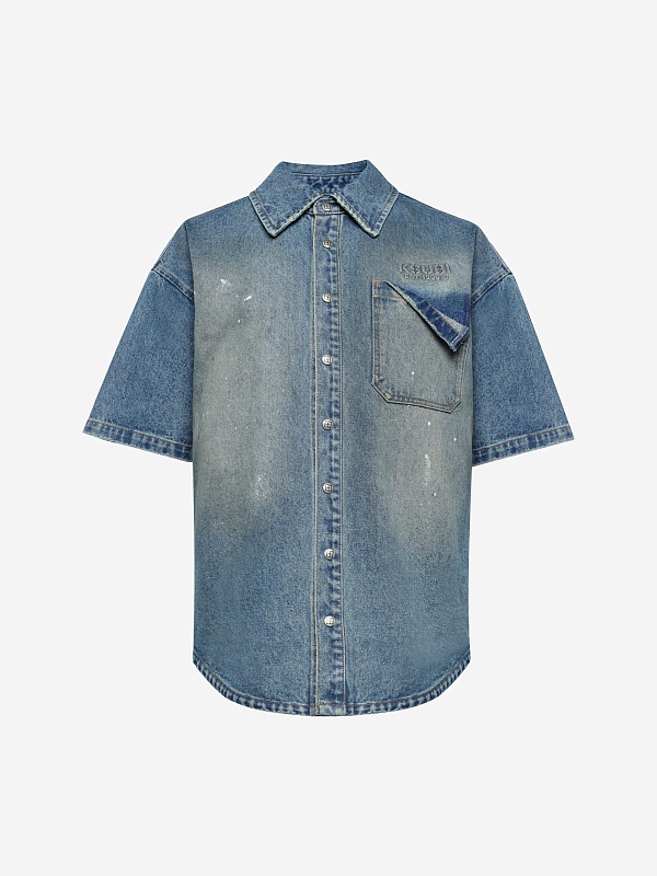 Рубашка жен Ksubi WSP26SH006 denim - 0