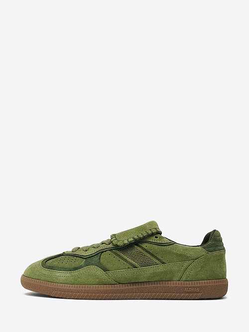 Кеды муж ALOHAS S100917-03 Suede Green - 0