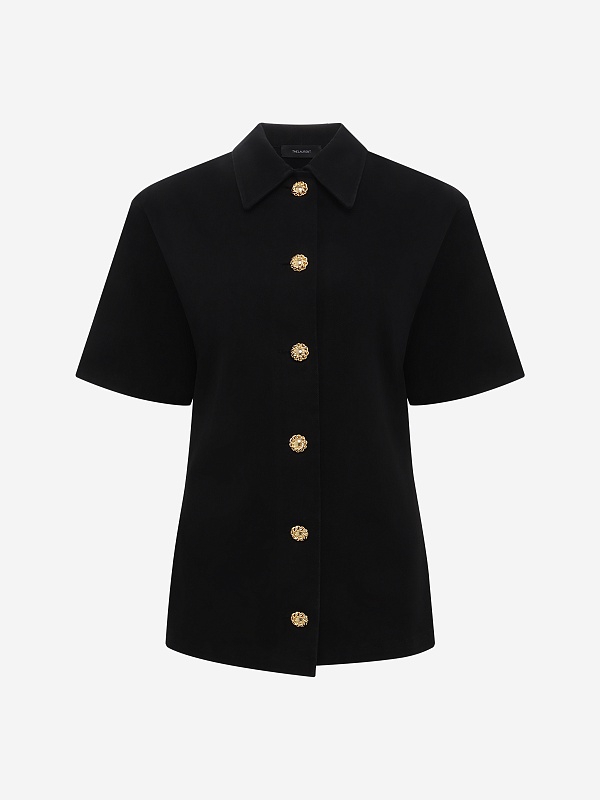 Рубашка жен THELAURENT THL25BK79 BLACK - 0