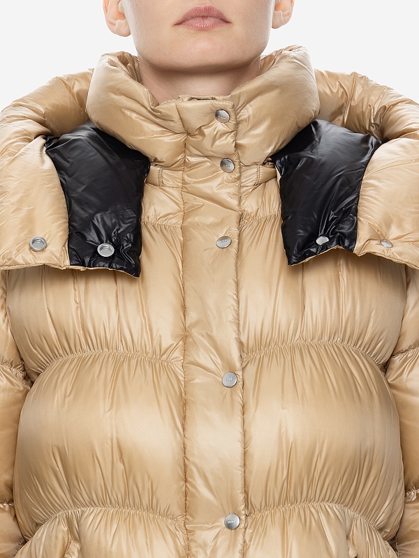 Куртка жен ADD 8AW111 C1186 - CREAM+NOIR - 4