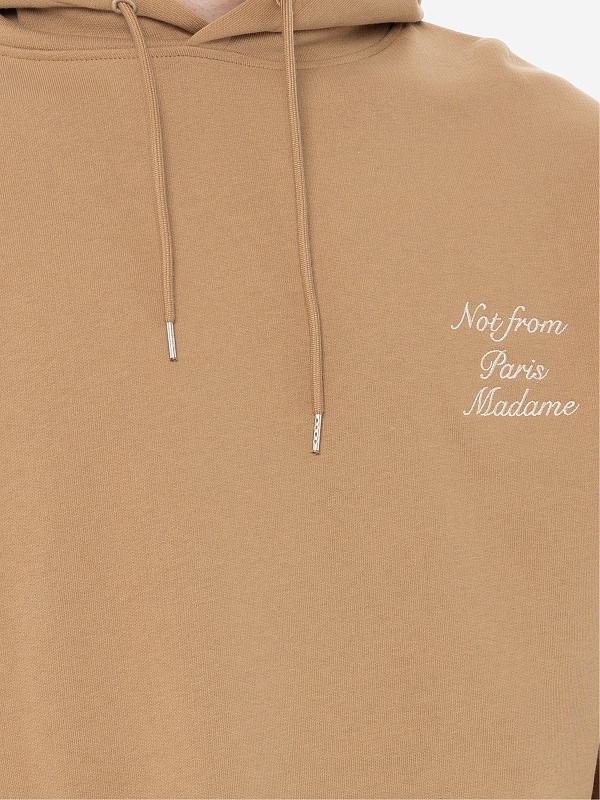 Худи муж Drôle de Monsieur E-HO168-CO127-IBN ICE BROWN - 5