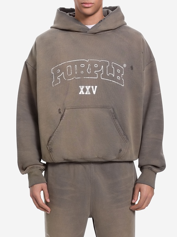 Худи муж PURPLE P401-HFGS425 GREY - 2