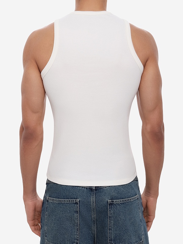 Майка муж Carne Bollente SS26TT0102 Off-White - 4