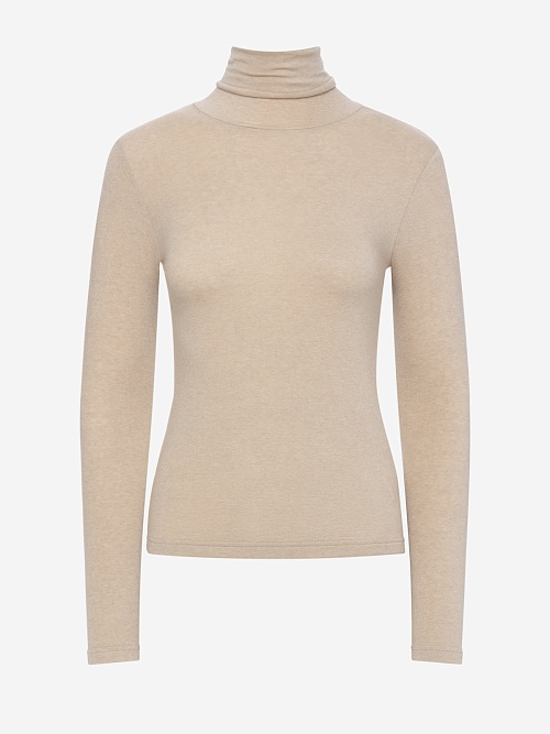 Водолазка жен THELAURENT TLR22TOPBE72 BEIGE - 0