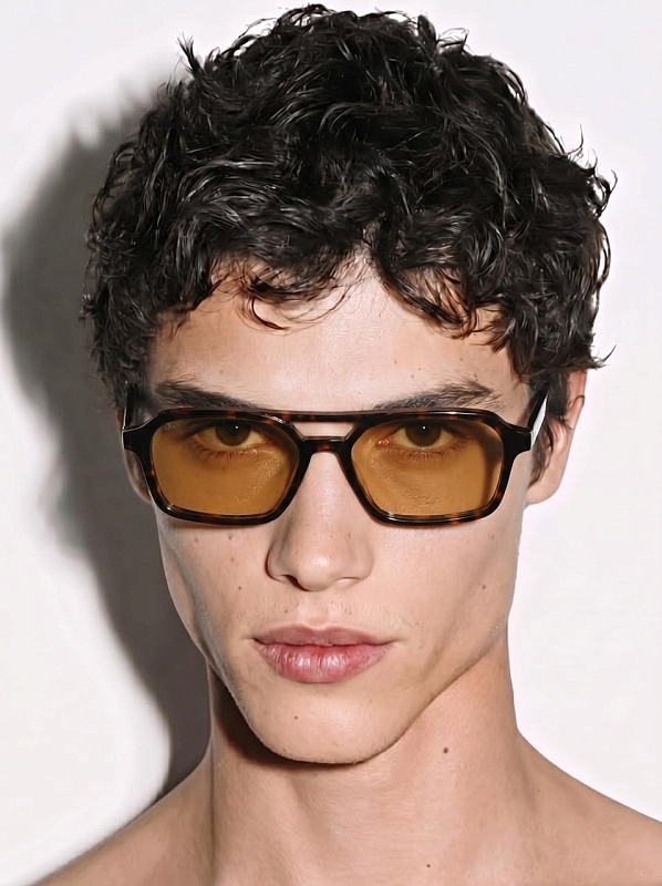 Солнцезащитные очки MM6 Lunettes 7 Havana 56 16 145 - 2