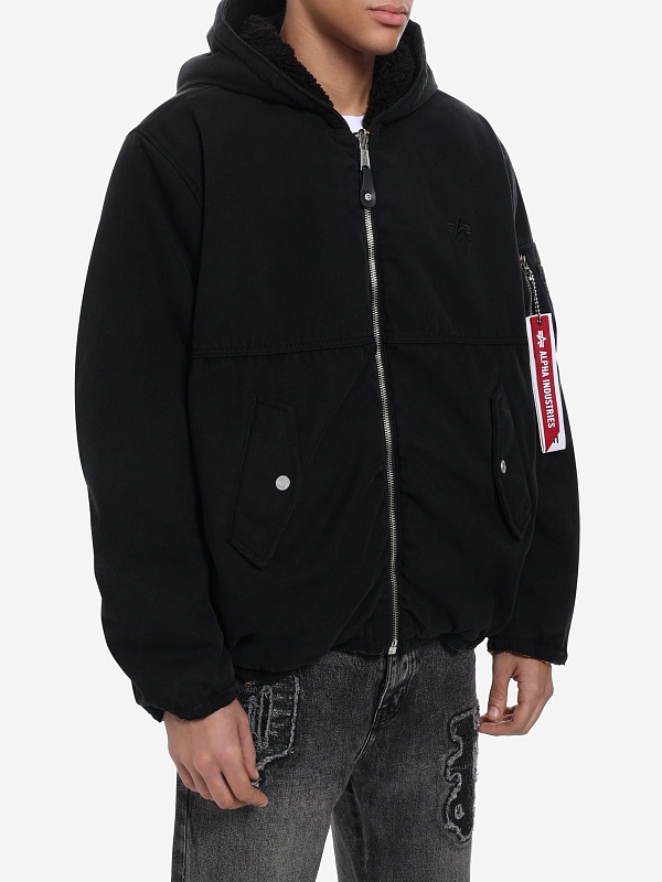 Бомбер PURPLE M6103-APHB825 BLACK - 3