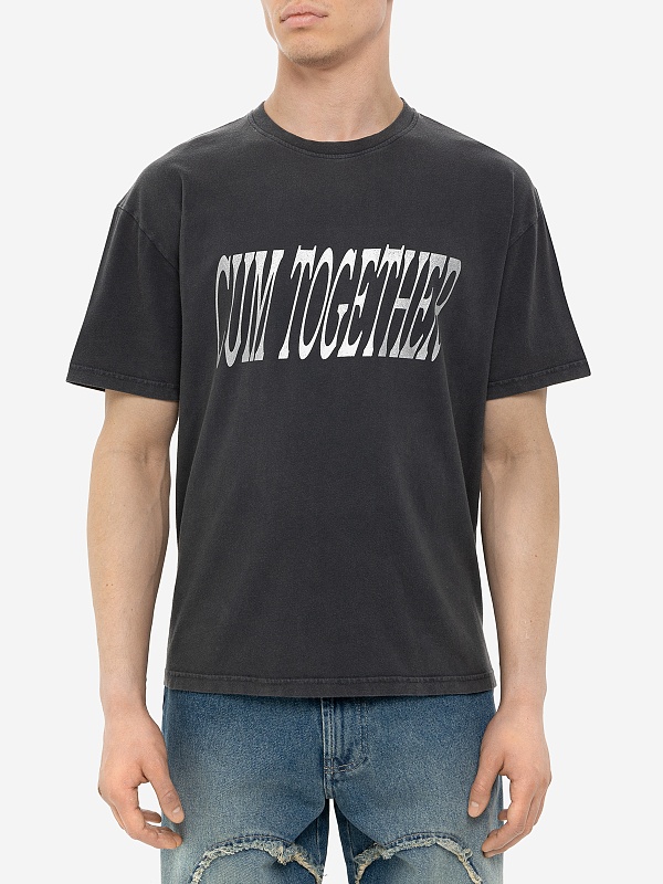 Футболка муж Carne Bollente SS25ST0116 Off-Black - 2