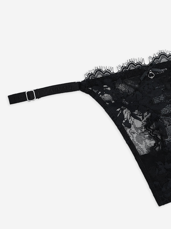 Трусы жен Emporio Armani EW000396 AF15359 UC001 BLACK - 2