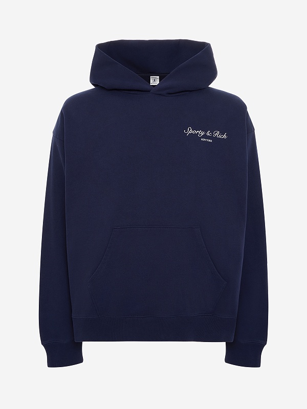 Худи муж Sporty & Rich ST09166328BL106 Dark Navy - 0