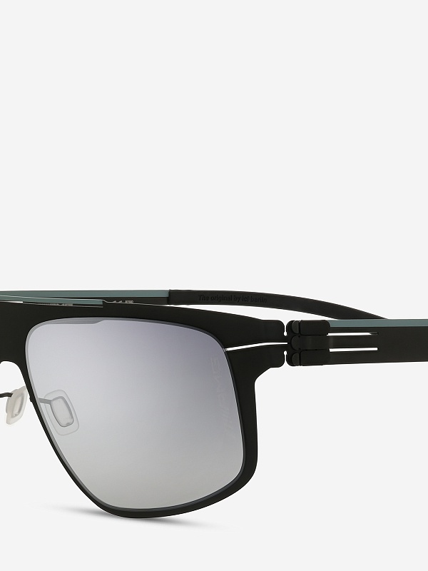 Солнцезащитные очки Ic Berlin IA AMG 11 VENICE GREEN BRIDGE-BLACK/VENICE GREEN POP-BLACK 60 18 155 - 4