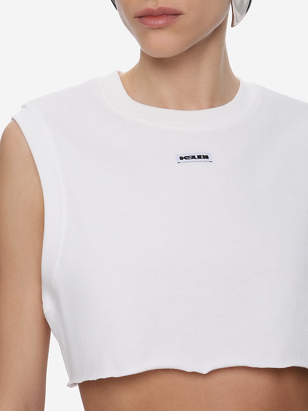 Топ жен Ksubi WPS26TA003 white - 4