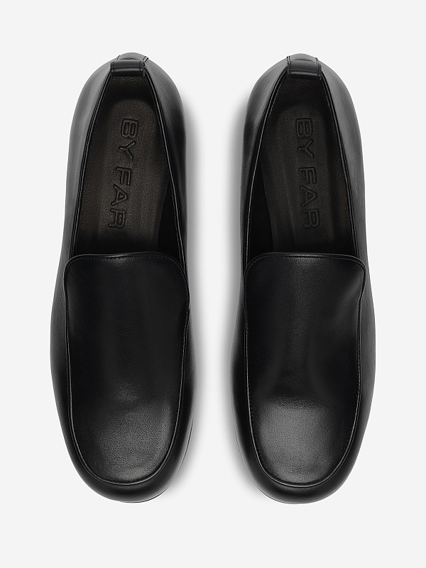 Лоферы жен By Far MWFFC023CL013BK001PL BLACK BK001 - 2