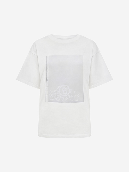 Футболка жен MM6 S52GC0351 M20048 101 - 0