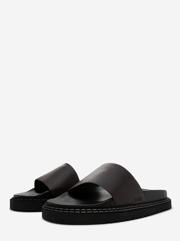 Сандалии муж Hugo Boss 50516786 205 Dark Brown - 3