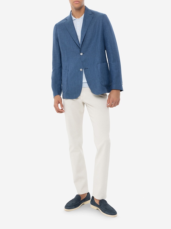 Лоферы муж Andrea Ventura Firenze SHORE LS ZERO GRAVITY ECLIPSE BLUE - 8