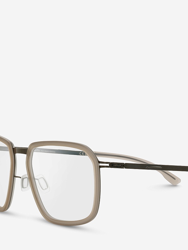 Оправа Ic Berlin IC AVERY GUN-METAL-CLOUDY-BROWN-MATT 55 19 145 - 4