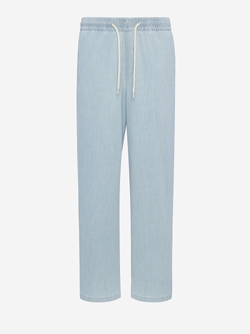Брюки муж A.P.C. COGXX-H08418 IAB LIGHT BLUE - 0