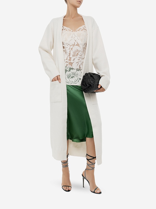 Кардиган жен N21 A048 9008 1103 BIANCO LATTE - 2