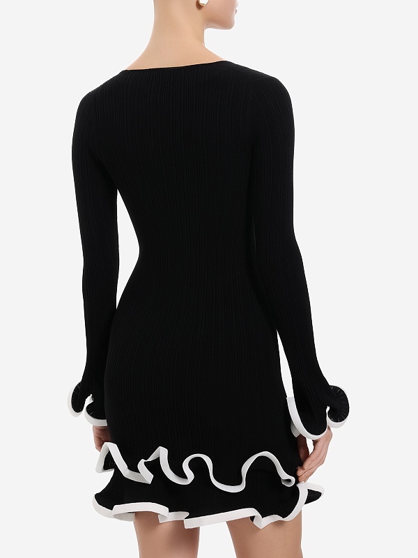 Платье жен Simkhai 525-1146-K BLACK - 4